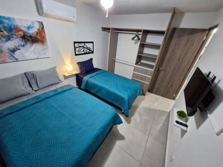 Depto. Con Club De Playa Apartment Акапулко Екстериор снимка